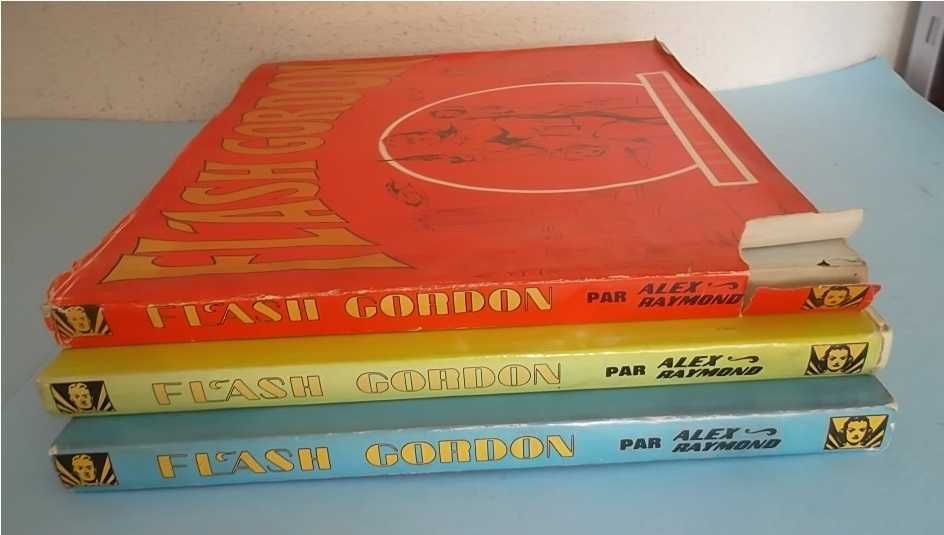 FLASH GORDON - Volumes 1 a 3 - Éditions Serg (1971)