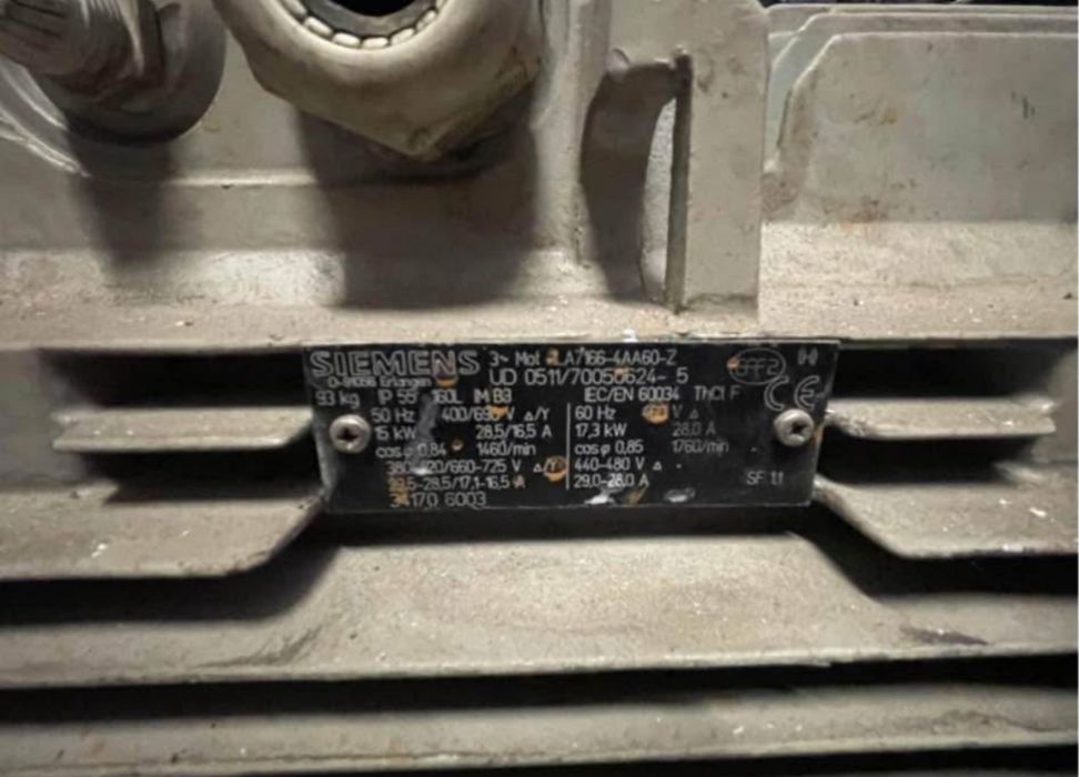 Silniki elektryczne 11 i 15 kw