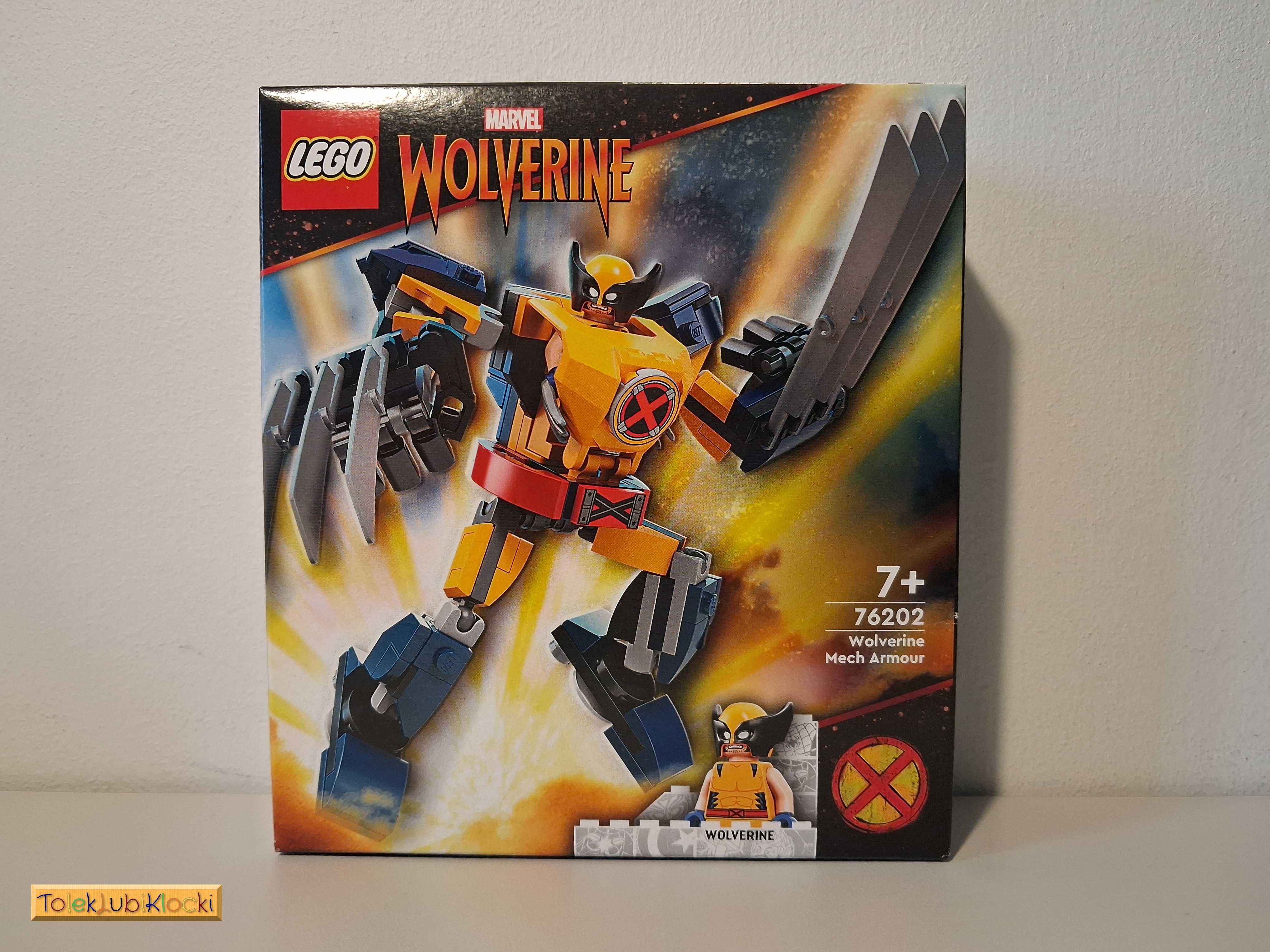 LEGO Marvel [76202] - Mechaniczna zbroja Wolverine'a [NOWY]