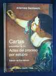 Artemisia Gentileschi - Cartas Precedidas De Las Actas Del Proceso