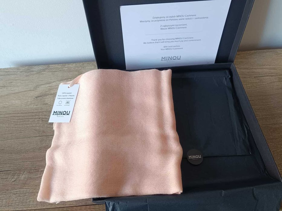 szal kaszmir minou nowy