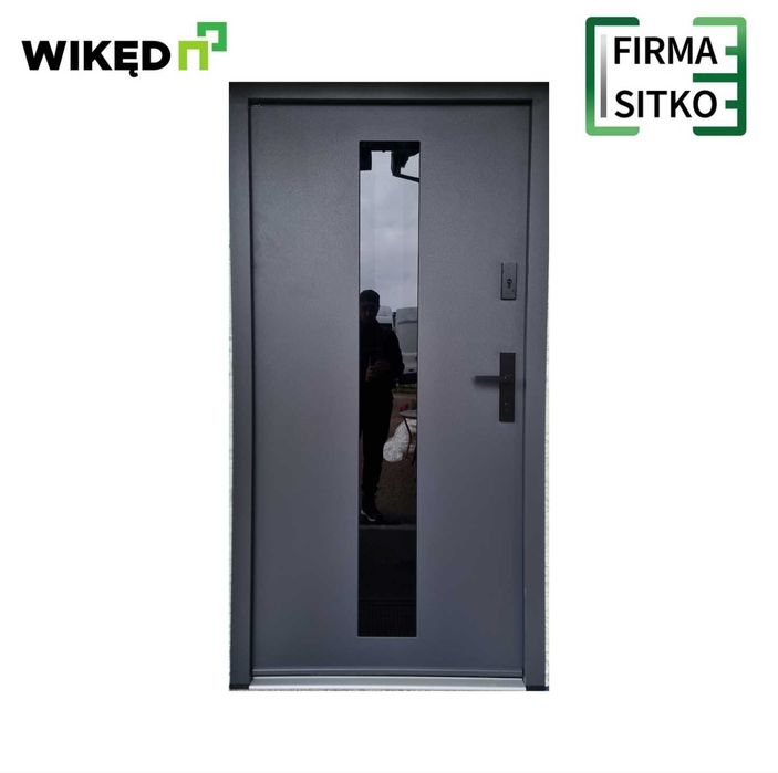 Drzwi WIKĘD PRIMA TERMO 64mm GD01A z montażem w cenie