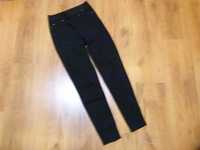 NOWE Primark spodnie jeans jegginsy czarne rozm 32 XXS