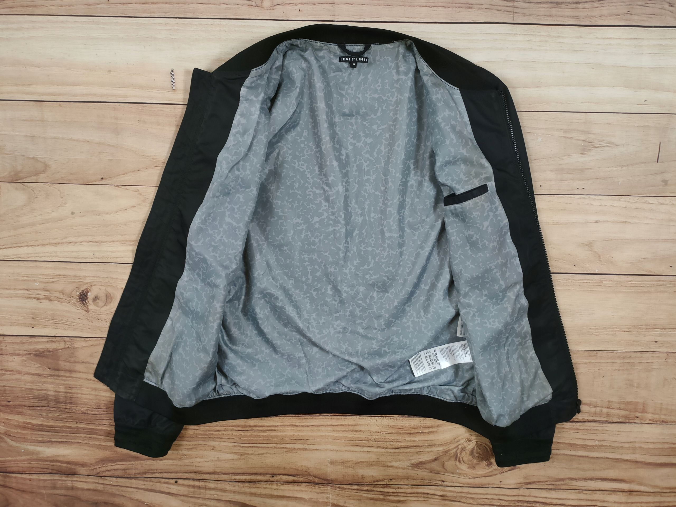 LEVI'S Line 8 Kurtka Bomberka Czarna Męska r. M