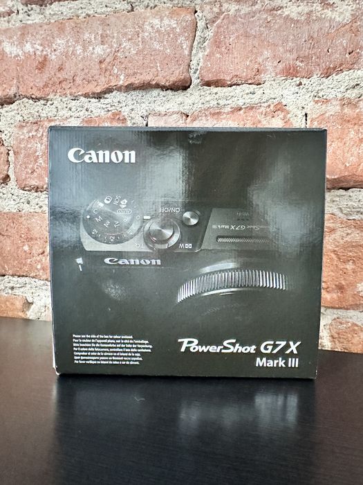 Canon G7X Mark III (czarny)