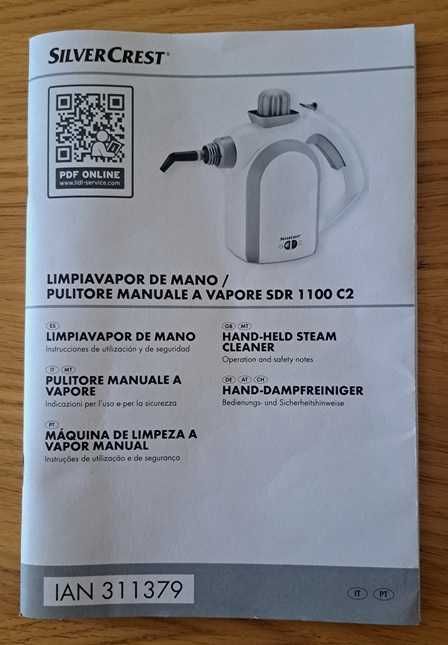 Máquina de limpeza a vapor SilverCrest
