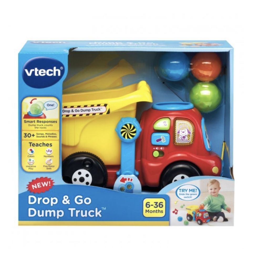 Музична вантажівка - самоскид VTech Drop and Go Dump Truck