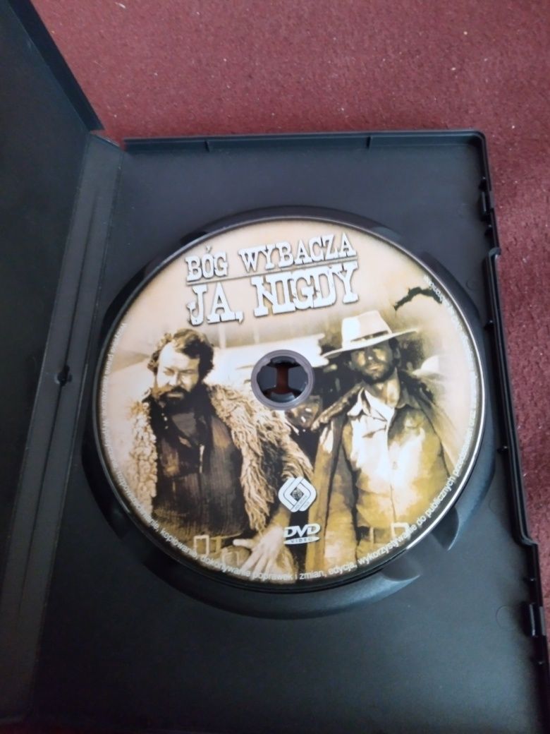 Filmy DVD western Bóg wybacza ja nigdy