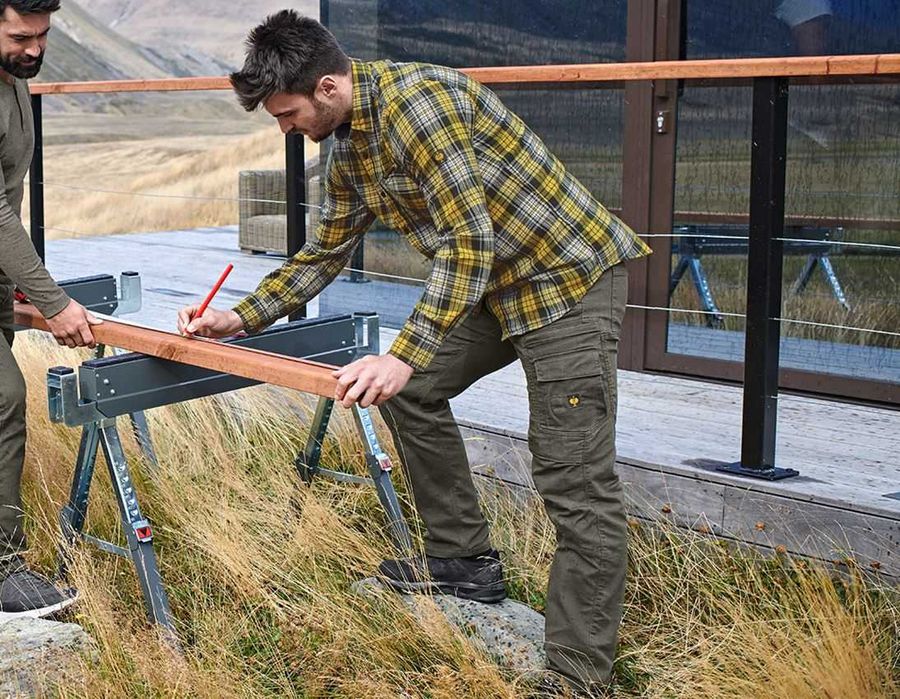 Męskie spodnie cargo ENGELBERT STRAUSS VINTAGE r.L(52) st.bardzo dobry