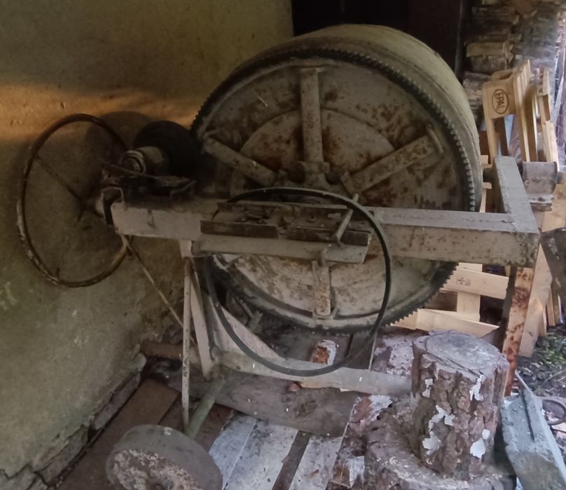 Betoniarka duża ciężka bez silnika