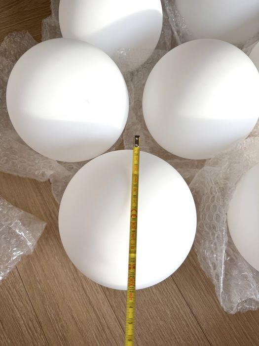 Klosz kula mleczna biala matowa kule klosze lampa