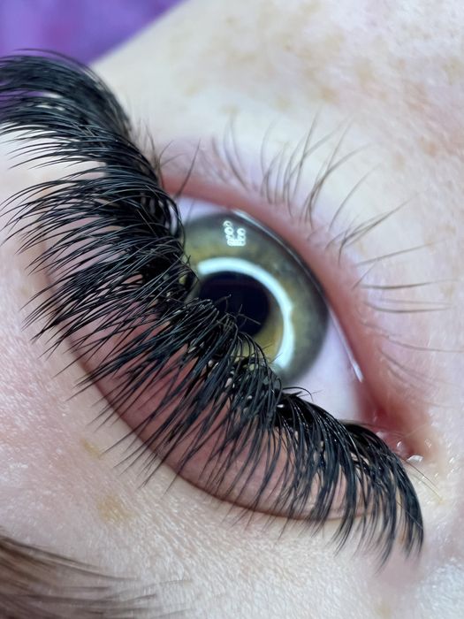 Наращивание ресниц хтз