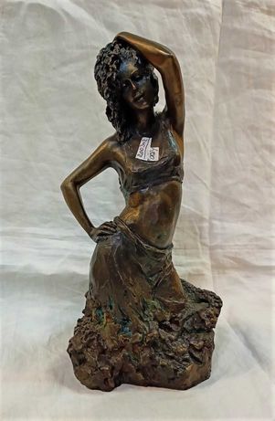 Estatueta Mulher Bronze Paor