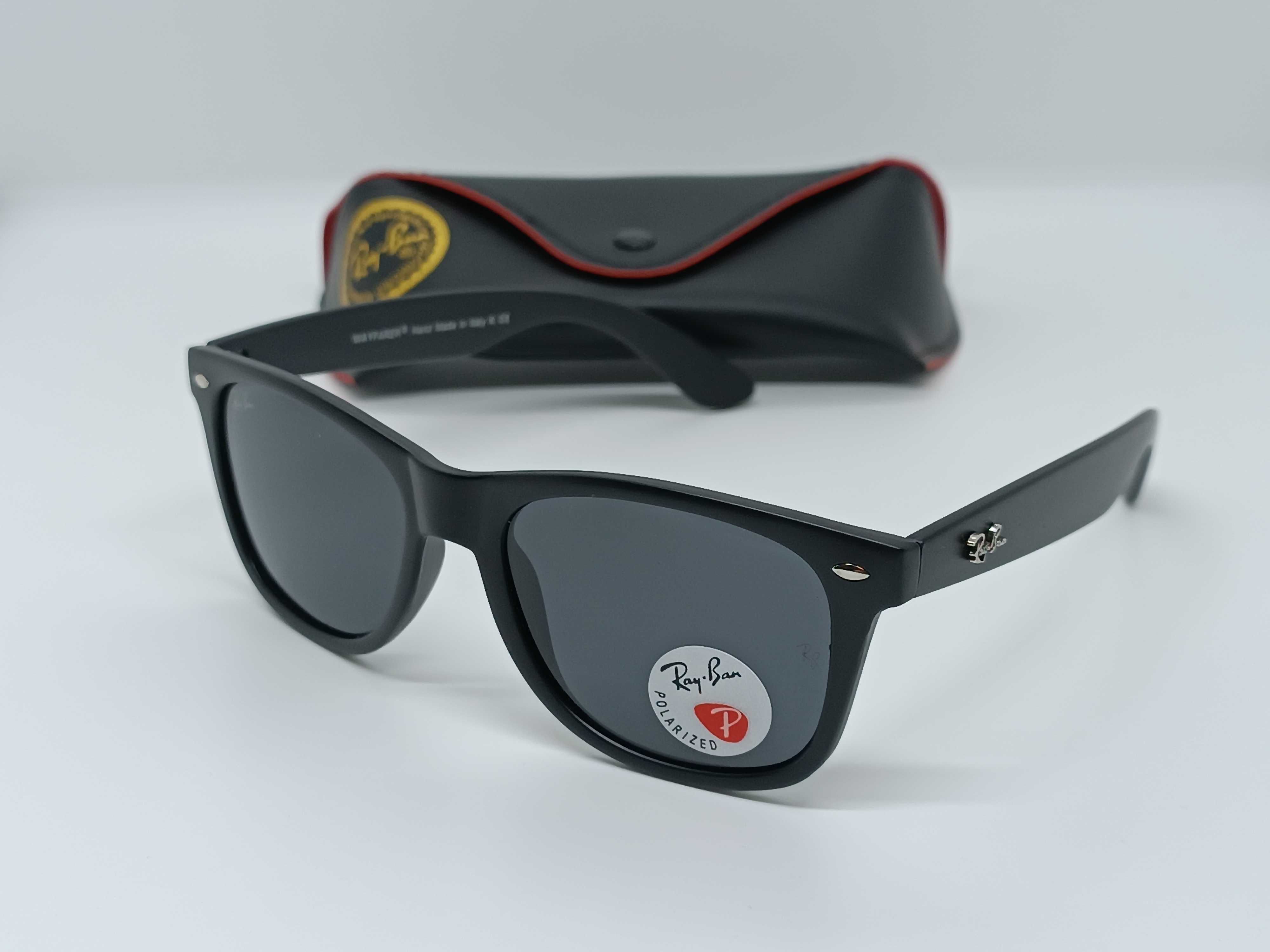 Сонцезахисні окуляри Ray Ban Wayfarer Black Polarized