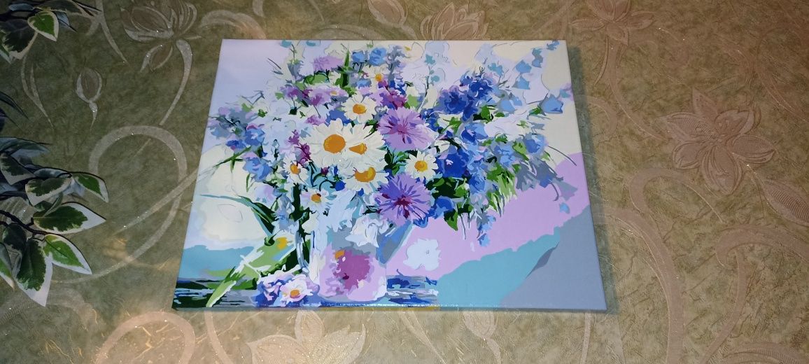 Картина нарисованная  50Х40 см
