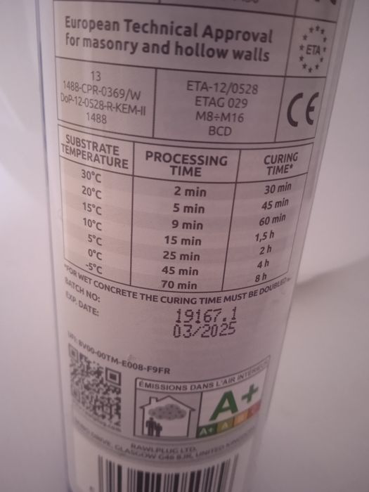 Хімічний анкер R - KEM-2-300ml