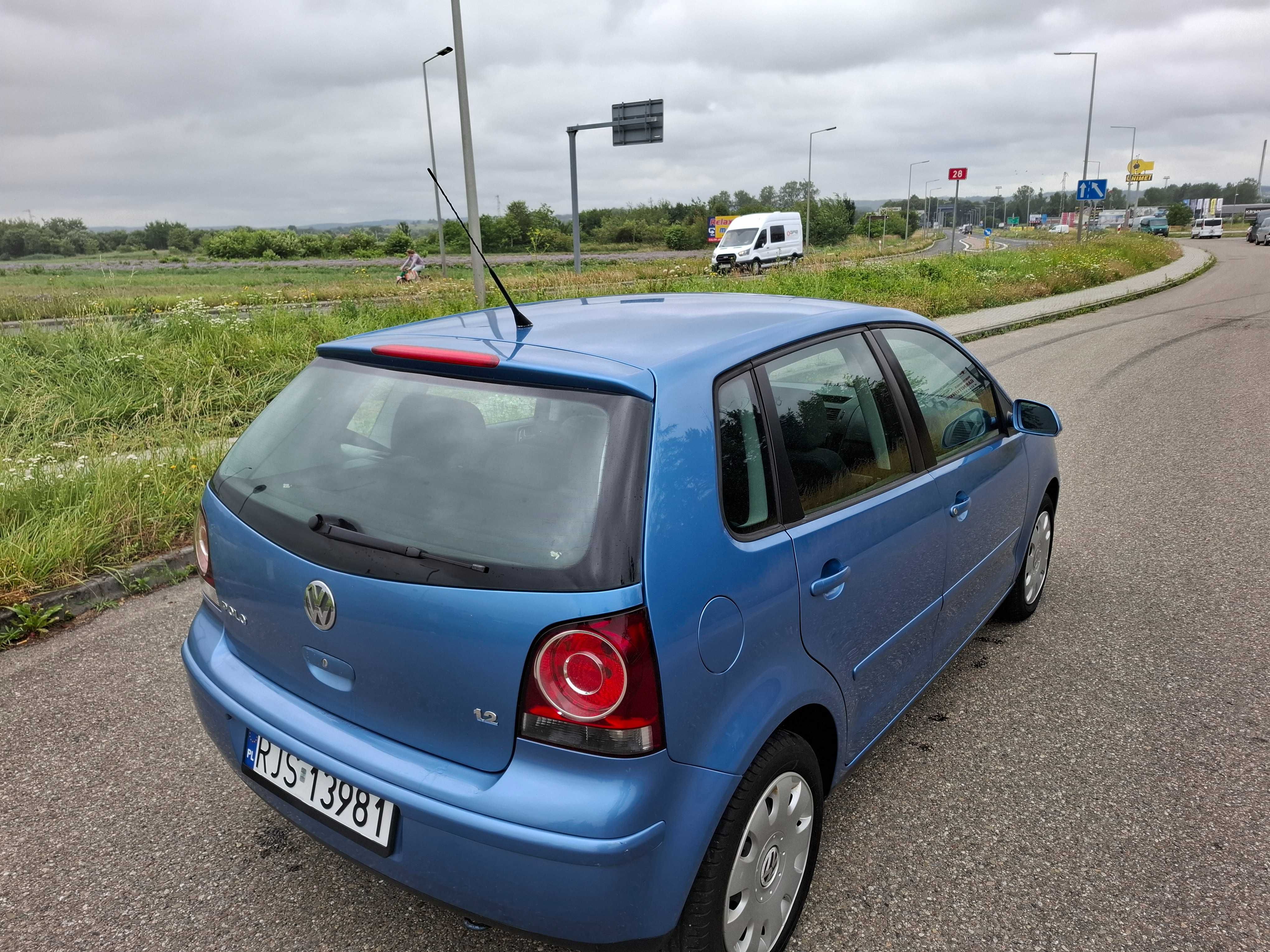 Volkswagen Polo LIFT 1.2 Benzyna 2005r Klima Org Lakier Nowe Sprzęgło!