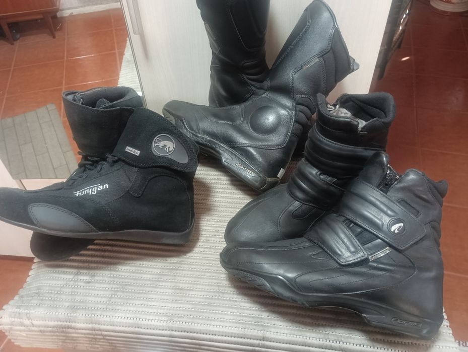 Vestuário e calçado motard em grandes marcas e pouco uso