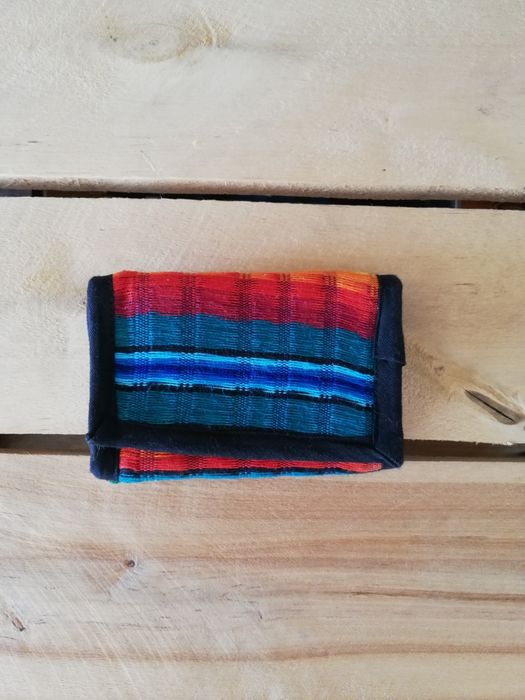 Porta moedas colorido de pano