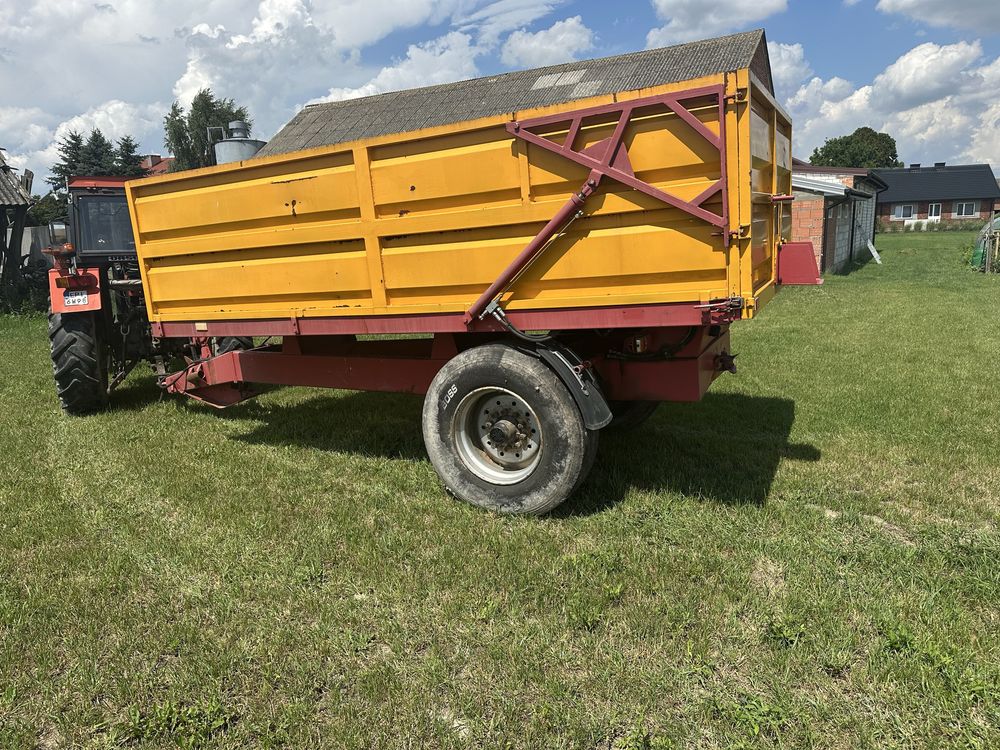 Przyczepa rolnicza skorupowa 7ton