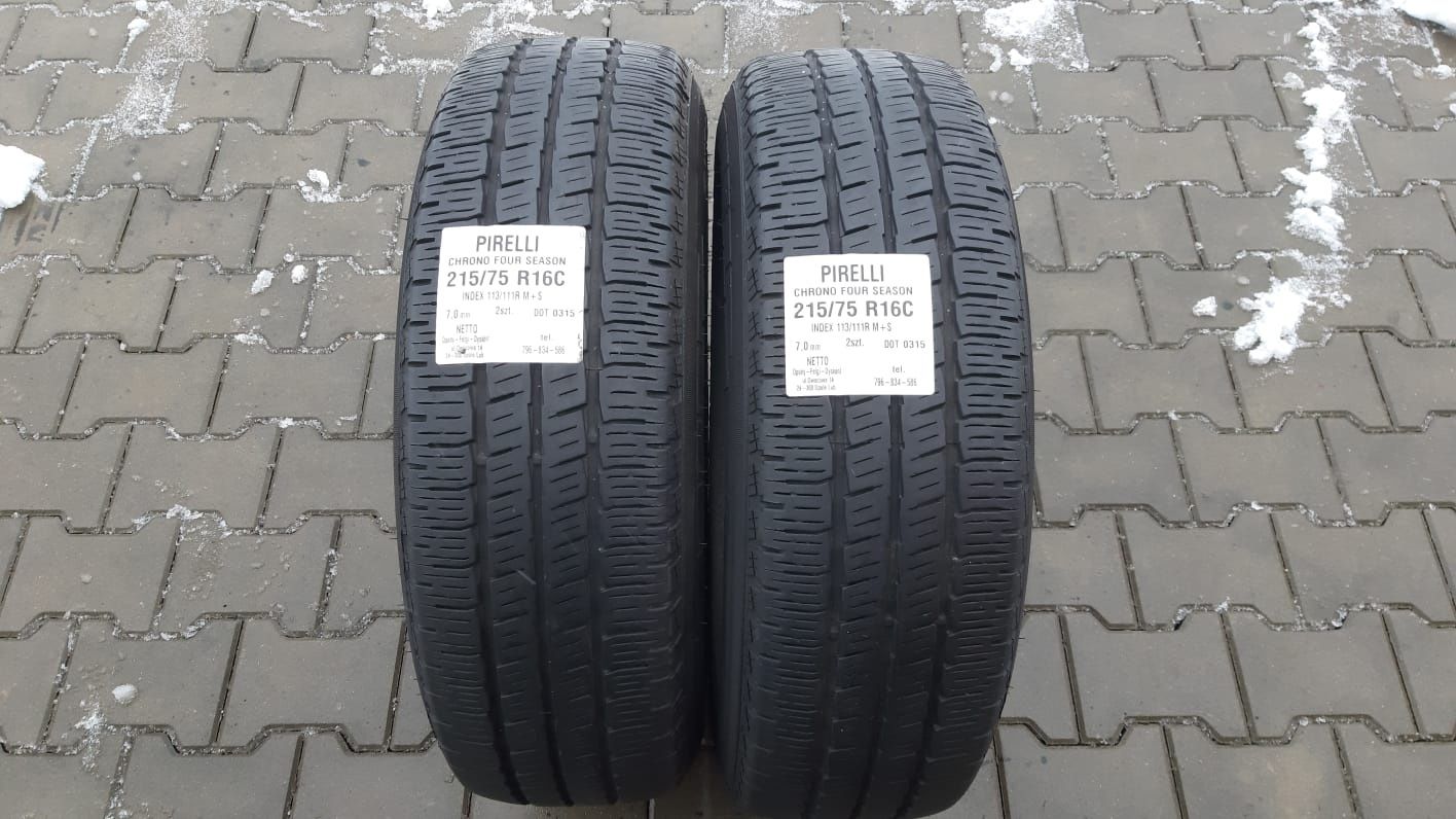 Opony Pirelli 215 75 R16C