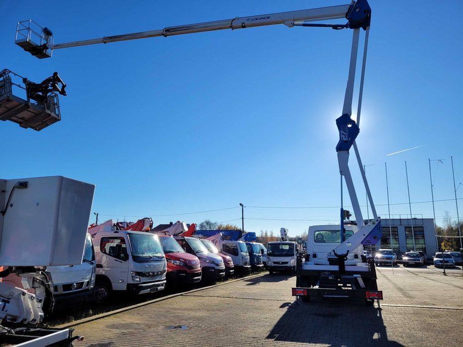 iveco zwyżka podnośnik koszowy 27 m multitel cmc tb260 socage renault