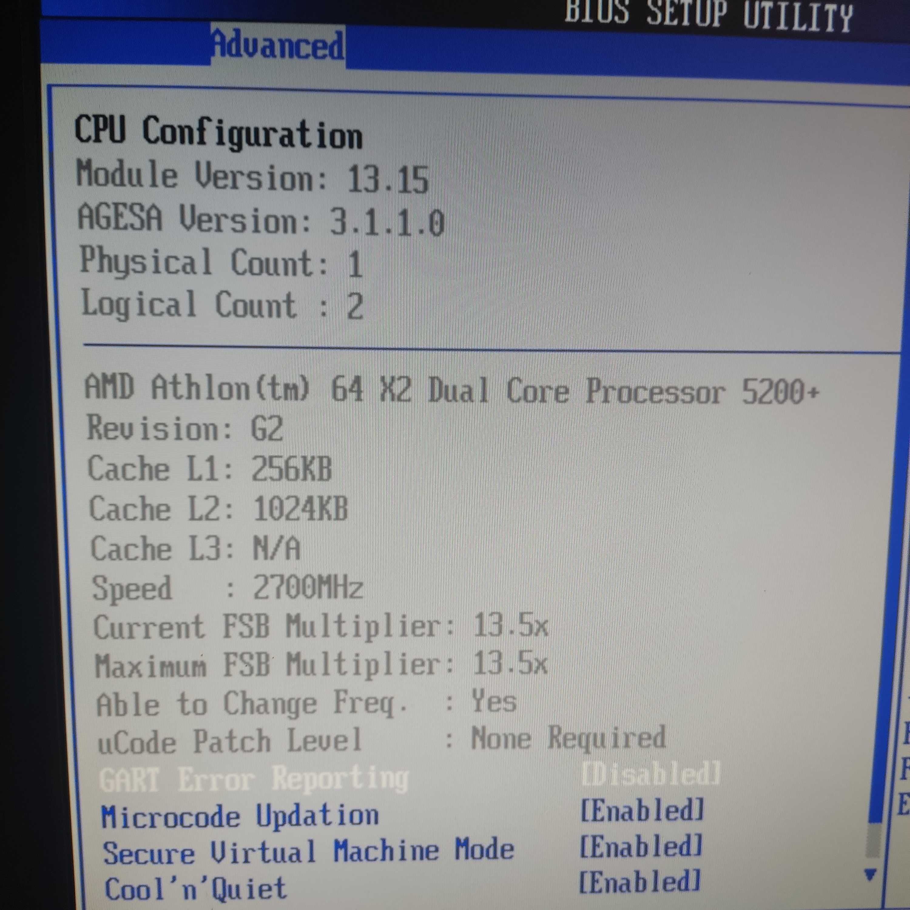Процессор Athlon 64 X2 5200+