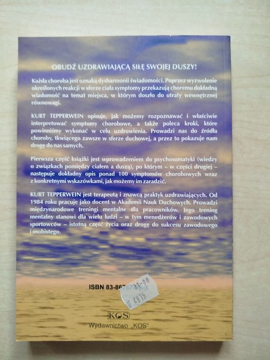 Kurt Tepperwein Co choroba mówi o Tobie