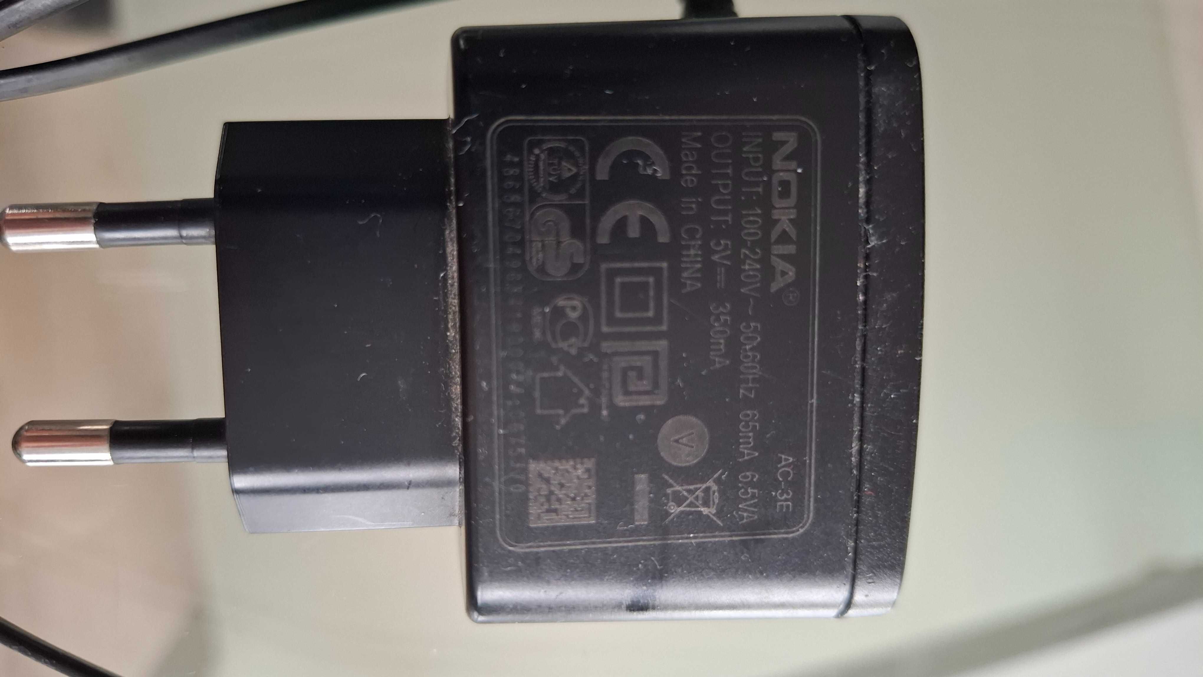 Ładowarka Nokia AC-3E - mała wtyczka