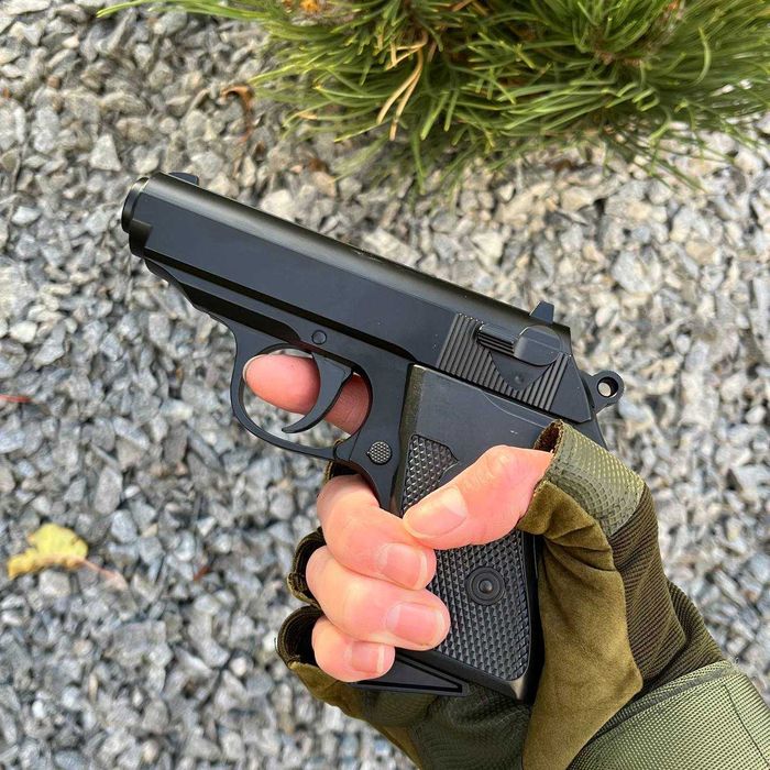 Металевий пістолет ПМ Реалістичний іграшковий макаров на пулях 6мм