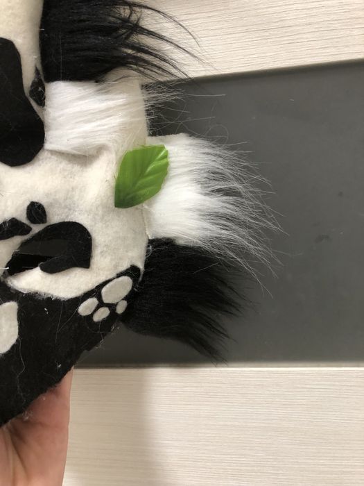 Маска КВД, Собака чорно-біла.