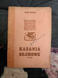 Skarga Piotr - Kazania sejmowe