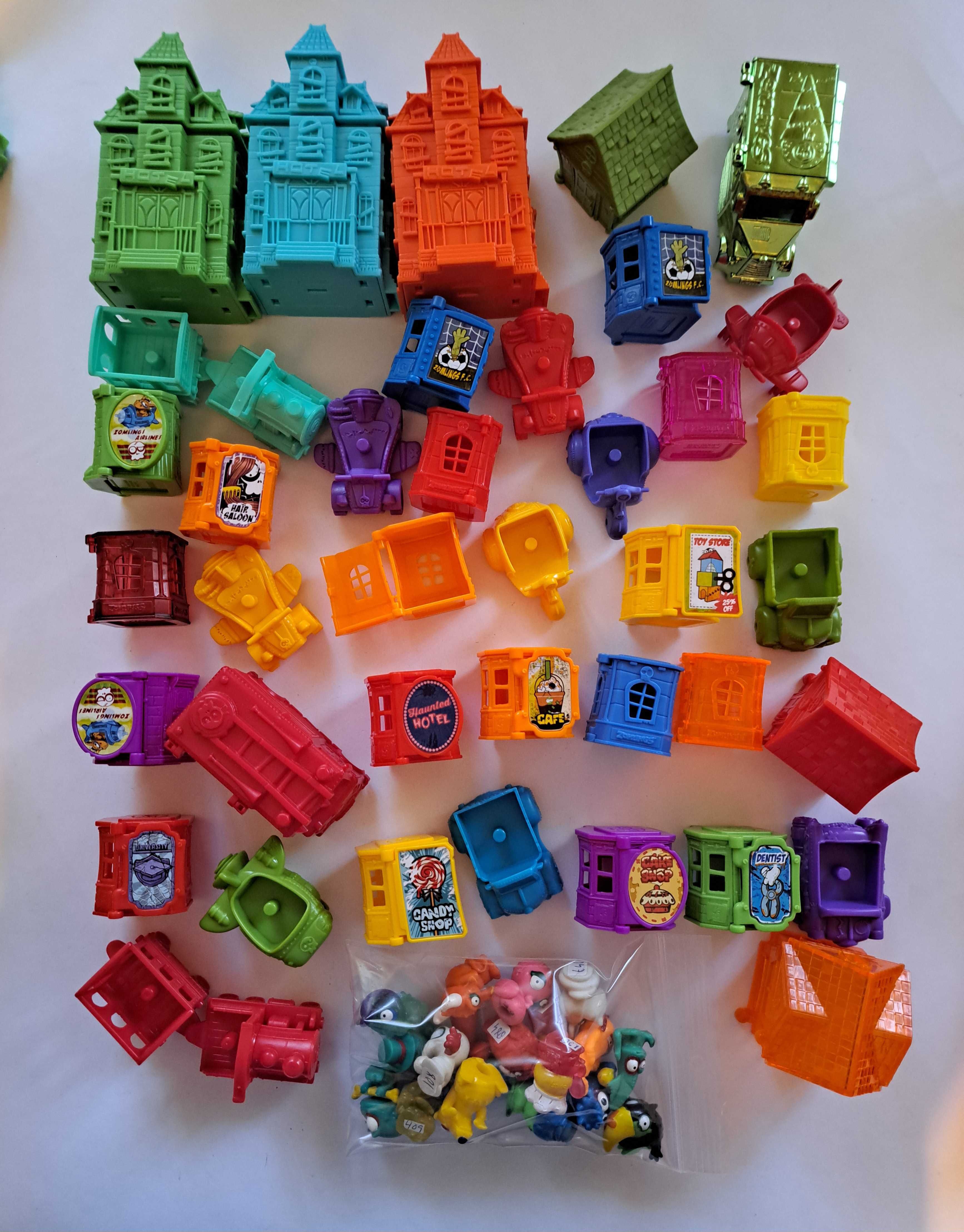 Vários lotes de brinquedos Zomlings de várias series  -15€.Cada