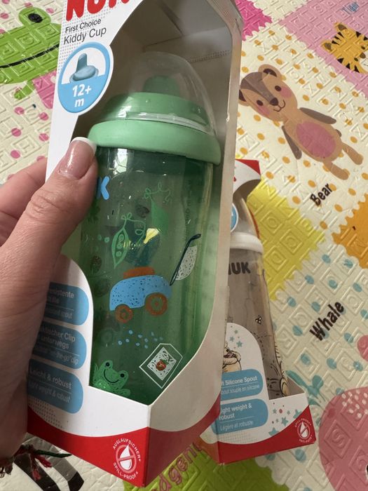 Нова пляшка непроливайка від Nuk 12+