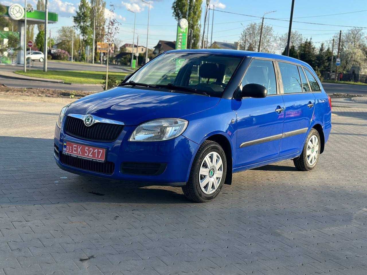 Skoda fabia 1.4 mpi газ-бенз . Без підфарбувань