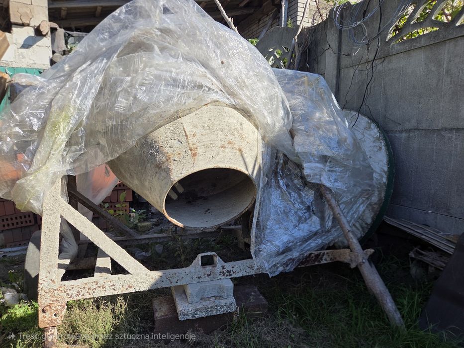 Betoniarka 250L, 3F, 2,2kW