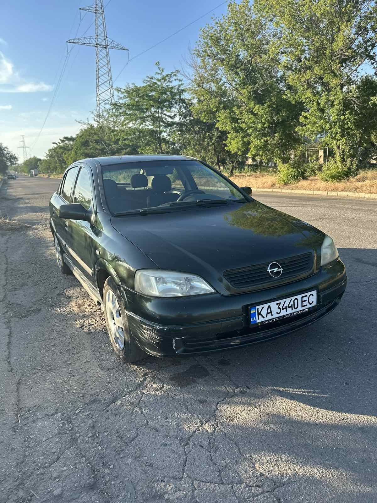 Opel Astra G 1.4 газ/бензин 2001 г