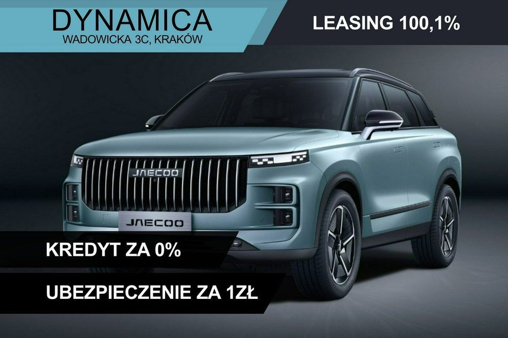 Jaecoo 7 Jaecoo 7! 147KM! Napęd 4x4! DCT! Wersja OFF-ROAD!