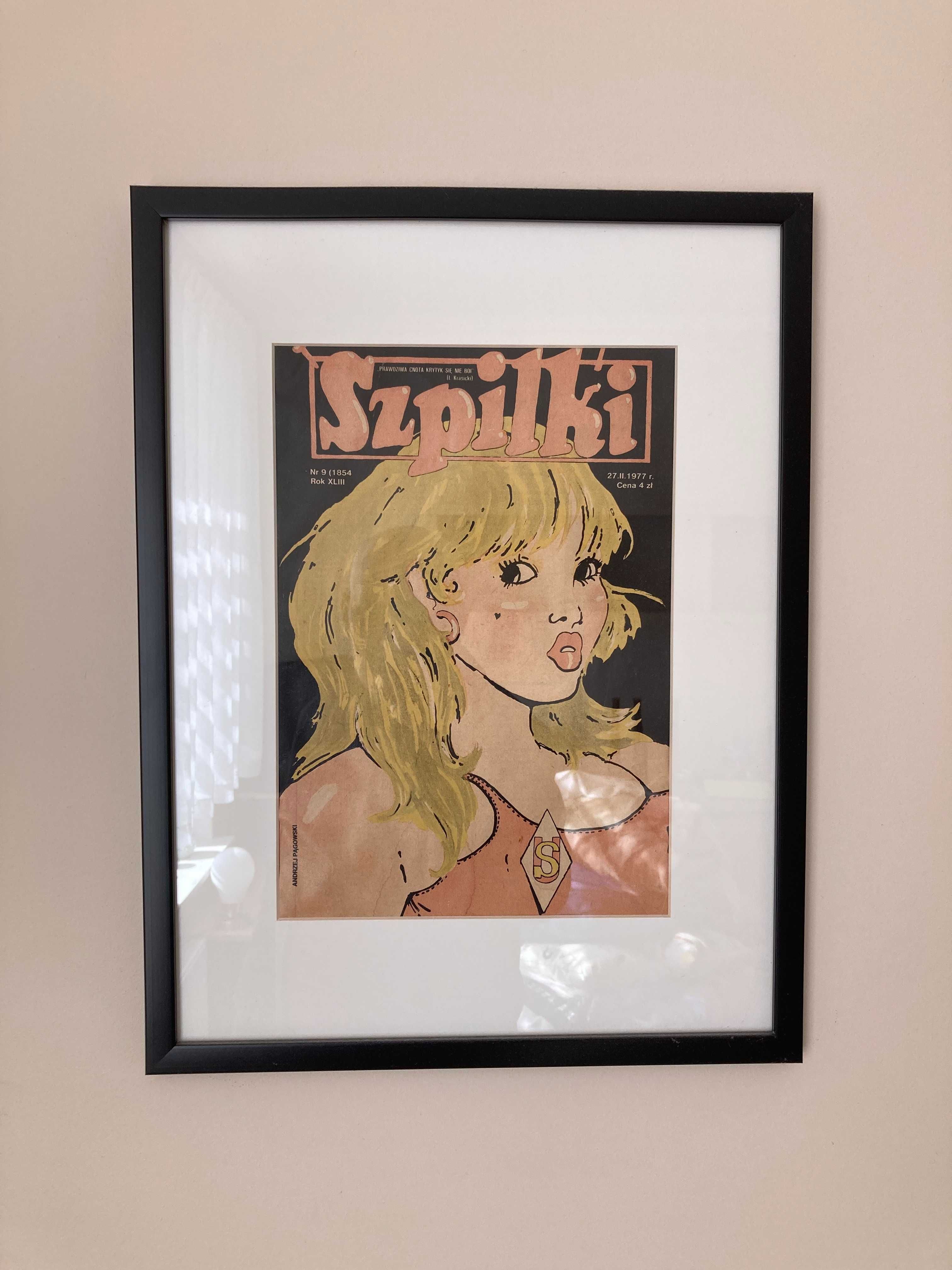 Okładka plakat Szpilki