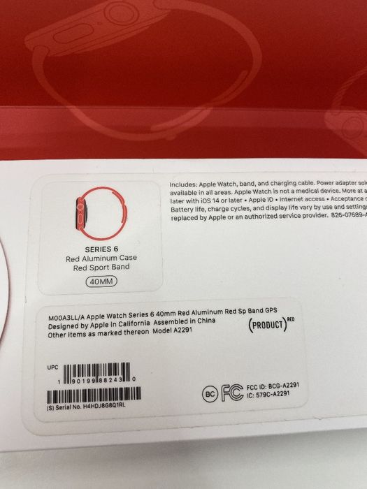 Apple watch 6 + зарядне, + 2 ремінця в подарунок