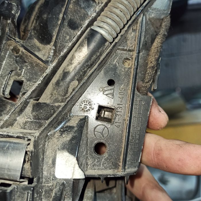 Дзеркало ліве, механізм дзеркала, корпус Mercedes-Benz W210 рестайлінг