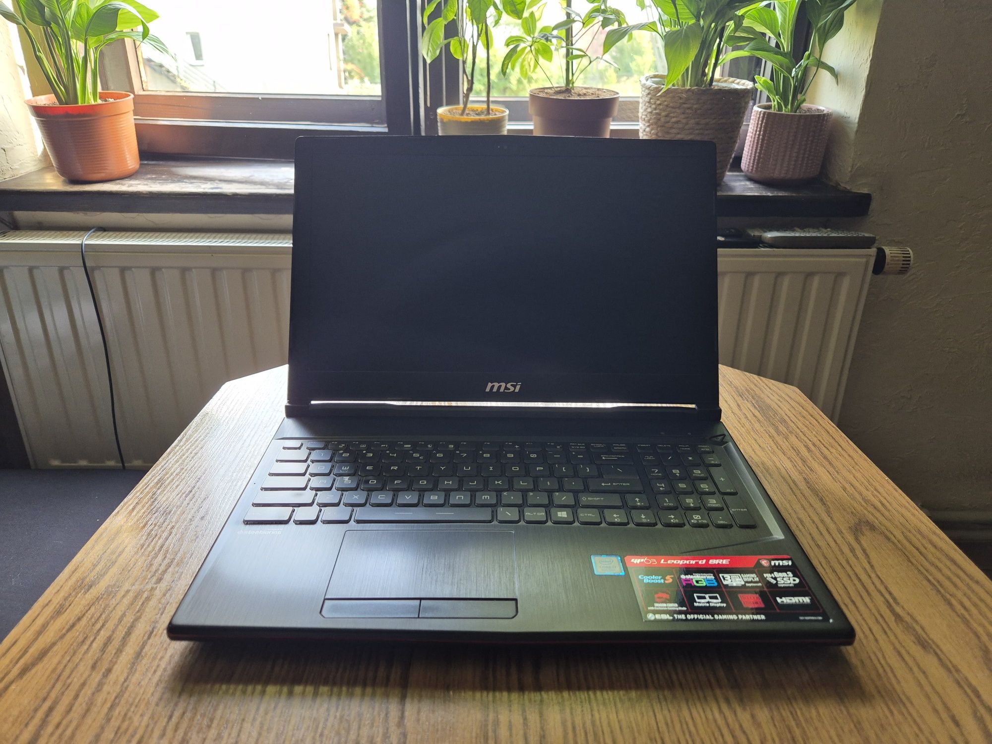 Laptop: MSI GP63 Leopard 8RE