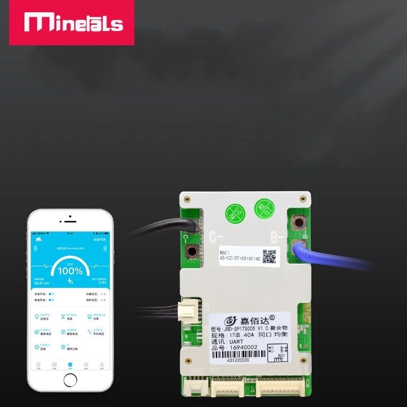 Smart BMS 17S 10-17S 40A Xiaoxiang JBD Балансир смарт бмс 10S 13S 16S