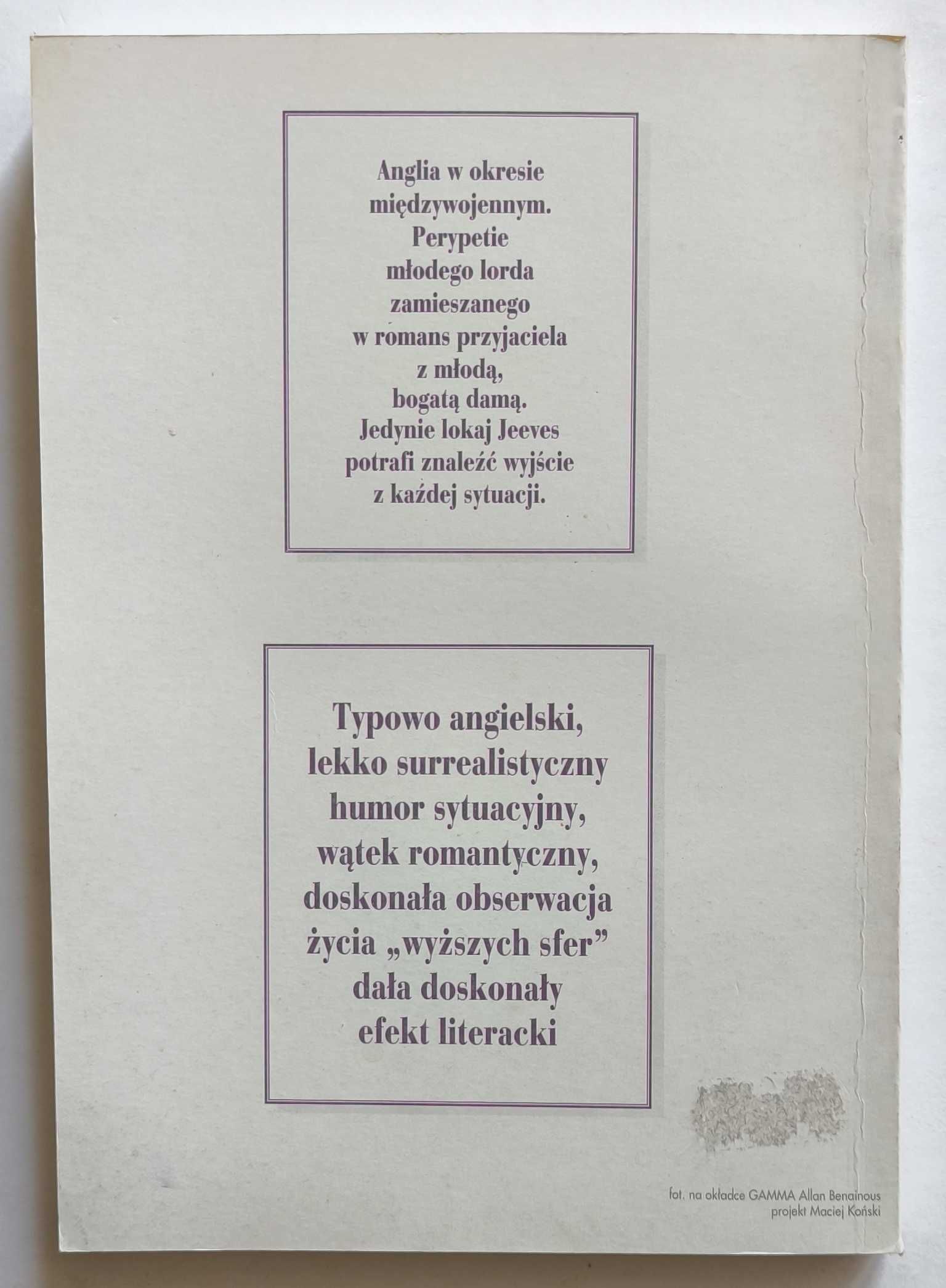 Dziękuję Jeeves! P. G. Wodehouse, książka nieczytana! HIT!