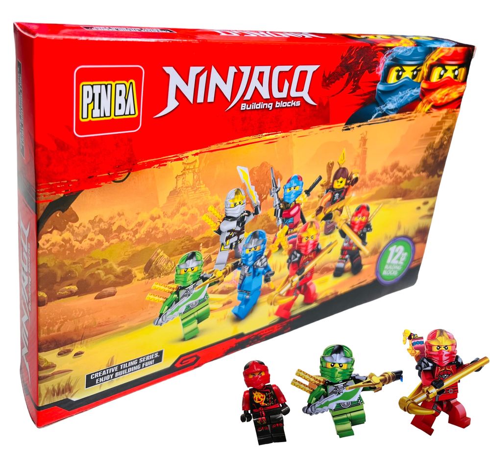 Lego Ninjago набор 12 фигурок