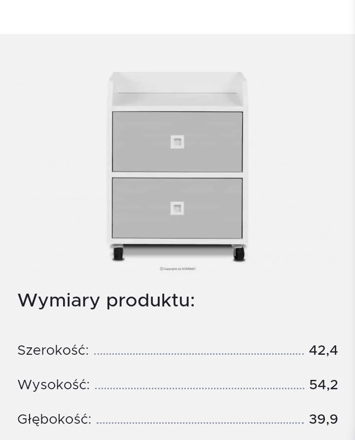 Zestaw mebli Konsimo Mirum domki