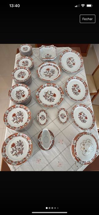 Serviço Completo Jantar Magnólia - Vista Alegre