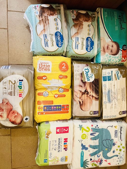 Pieluchy nowe dada pampers 4-7kg