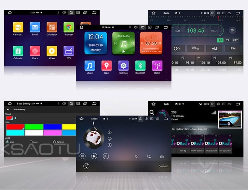 CarPlay Radio DAB+ Android DVD GPS WiFi VW Golf 5 6 Passat Seat Skoda