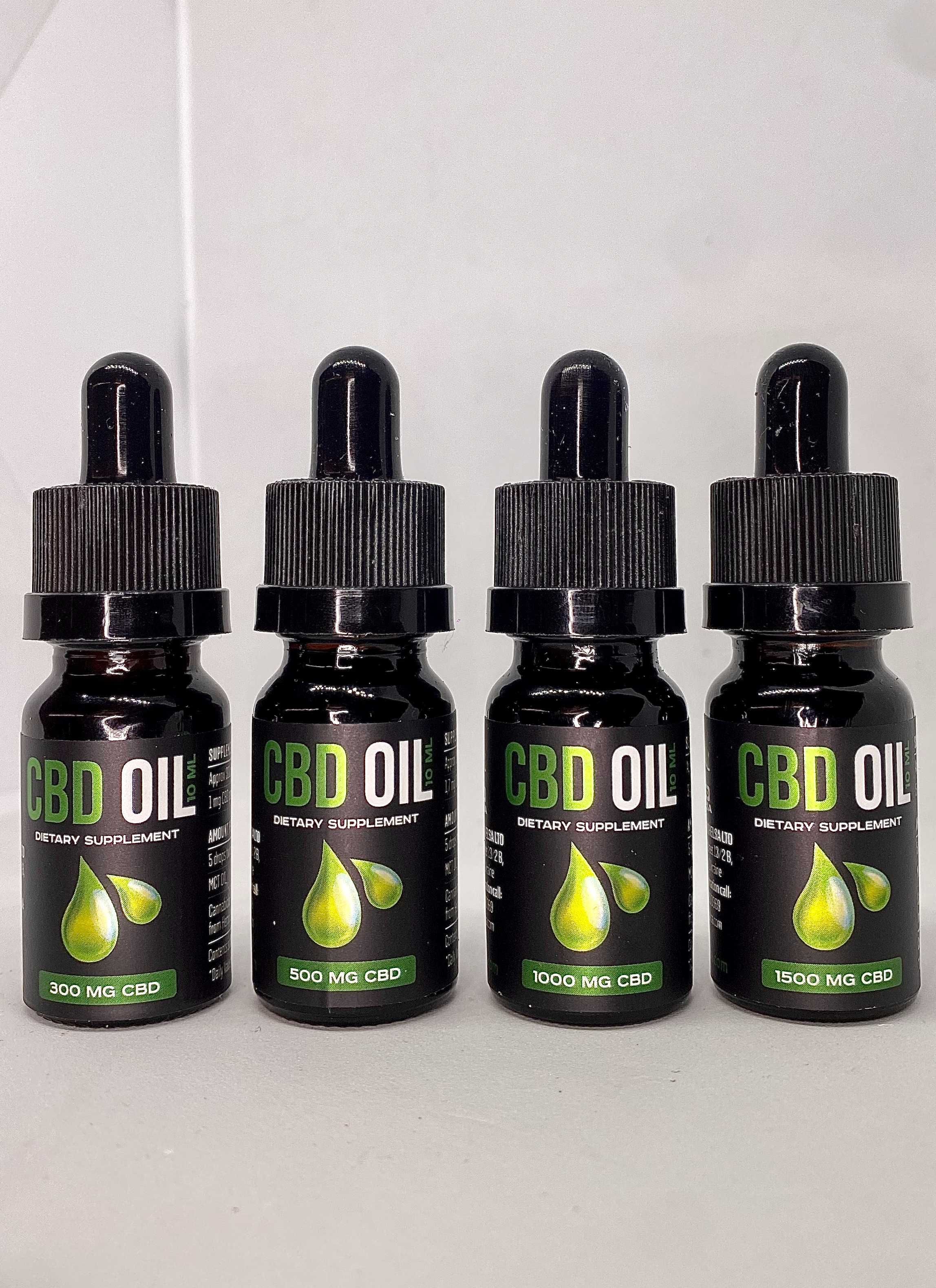 CBD OIL 500/1000/1500mg Full Spectrum EU Certificate 1+1=3